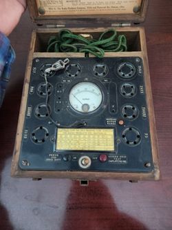 Vintage Tube Checker - Dayrad 320