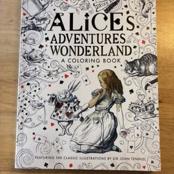 Disney Alice’s Adventures In Wonderland Story/Coloring Book