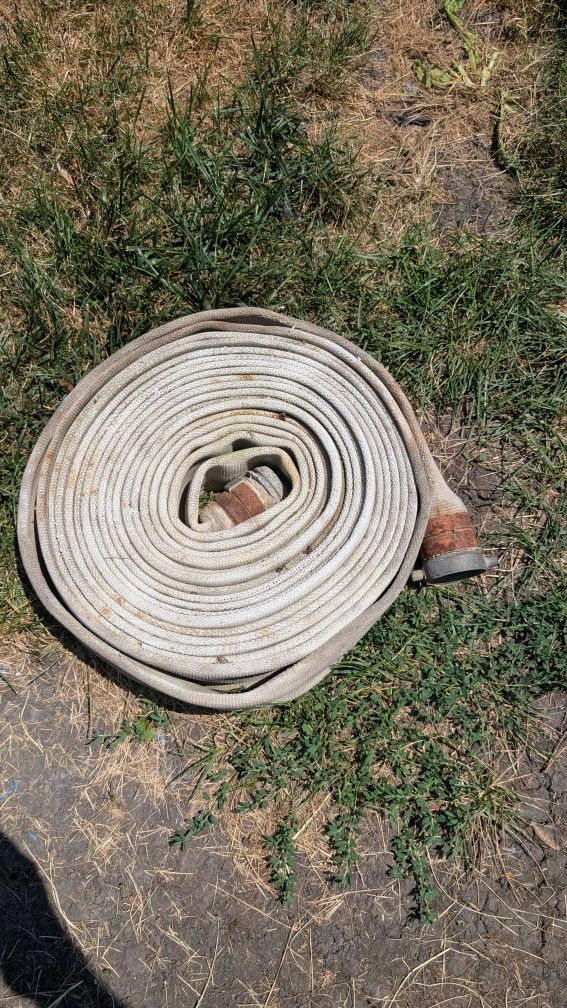 2" x 50' pump hose cloth with fittings