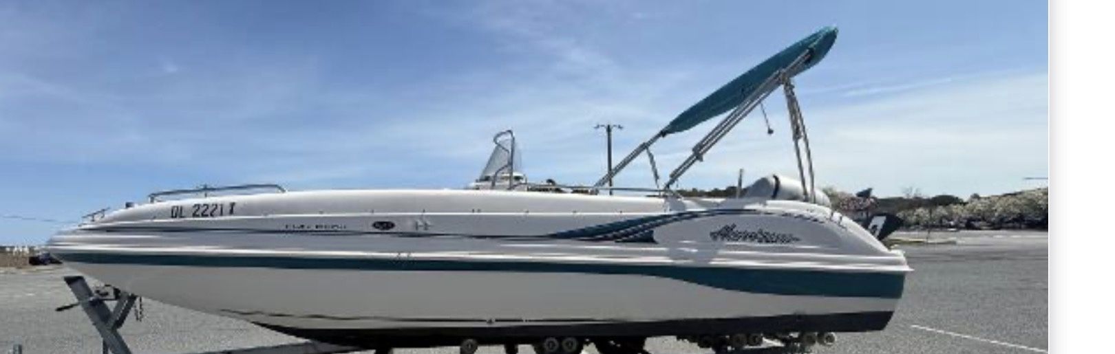 2002 Hurricane Deck Boat Gs211 200hp