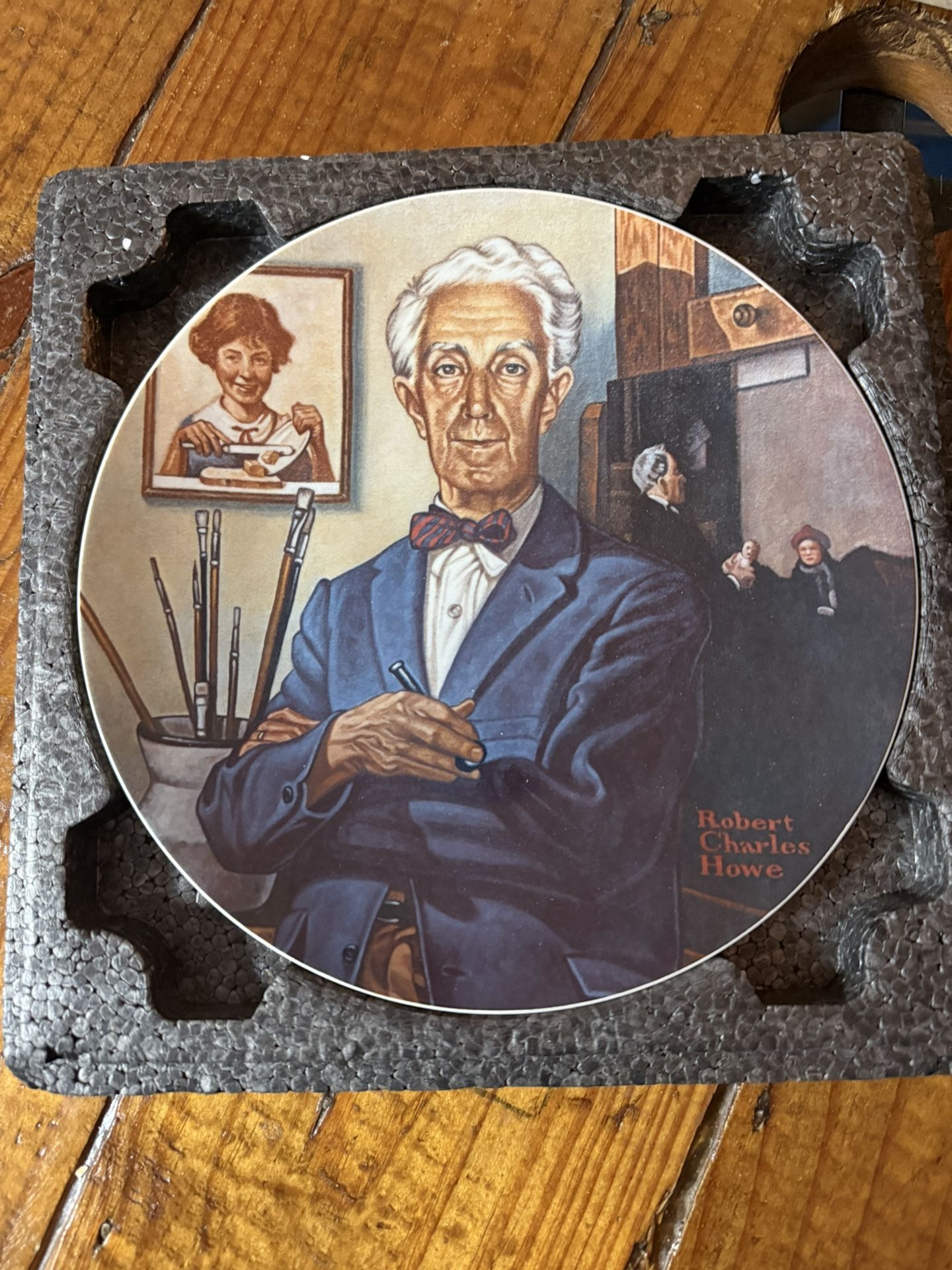 Vintage "Tribute To Norman Rockwell” 1(contact info removed) By Robert Howe