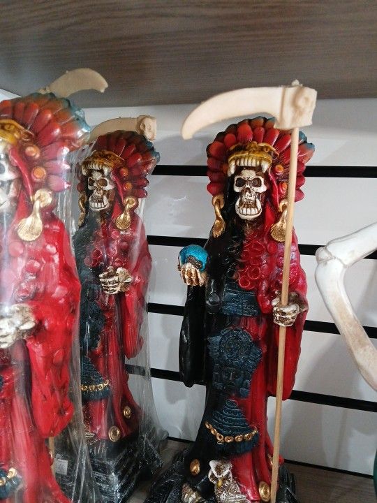 St. Muerte Revisible Azteca