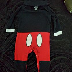 Mickey Mouse  Outfit 18 Months  :) Wore Only One Time