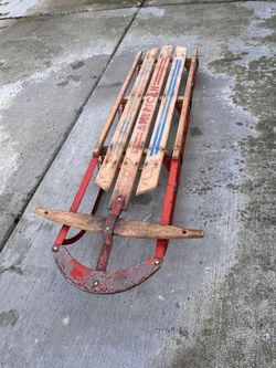 Classic American Red Sled!