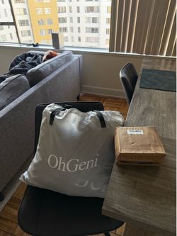 Brand New OhGeni Queen Air Mattress with Cover