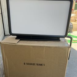 Gas Pump Frame Topper Advertisement Signs 