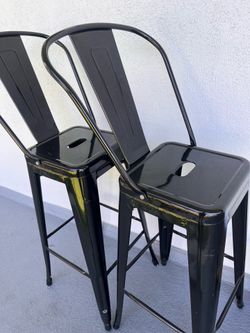 Metal chairs kitchen , sillas de metal de barra cómodas, duraderas y baratas