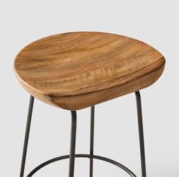 Swivel Stool Mango Wood High Chair