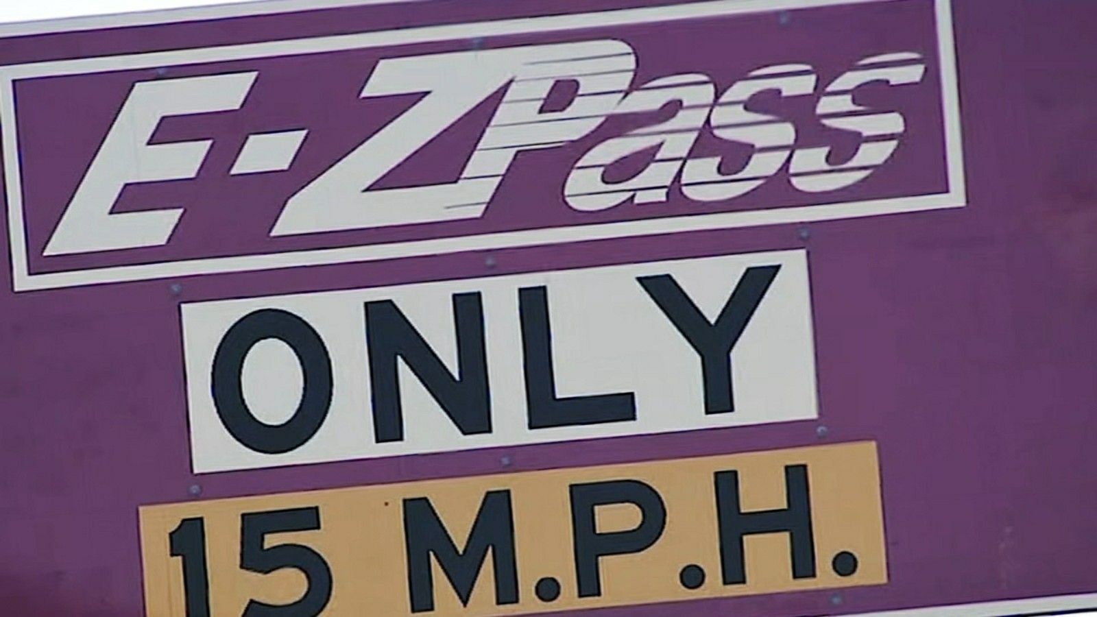 Ezpass or parking tickets