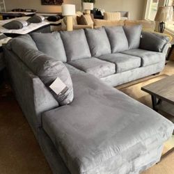 ⚡️ Cobblestone Darcy Comfort Sectional By Ashley ⚡️Color Options 👍 Brand New💥 