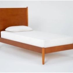 Twin Bed & Desk Set – Living Spaces Alton Collection – $600