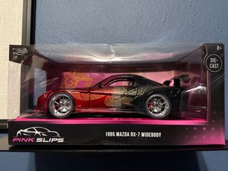 Jada Pink Slips 1995 Mazda RX-7 Widebody 1:24 - Year of the Dragon Edition (NEW)