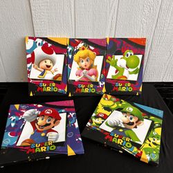 Super Mario 5 Piece Canvas Set