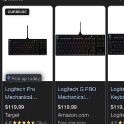 Logitech G Pro Mechanical Gaming Keyboard 