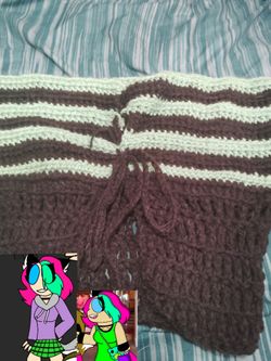 The foxdy xd girl wearing on tube top character for Corina Wolf