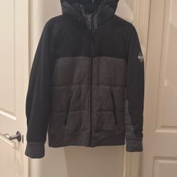 SIZE S - HOLLISTER Jacket With Faux Fur And Hoodie 