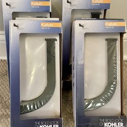 KOHLER Katun Wall Mounted Toilet Paper Holder in Matte Black