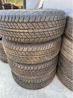 265/65r17 dulun tires semi nuevas con 99% de Vida las 4