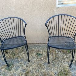 Iron Chairs Set … Carolina 