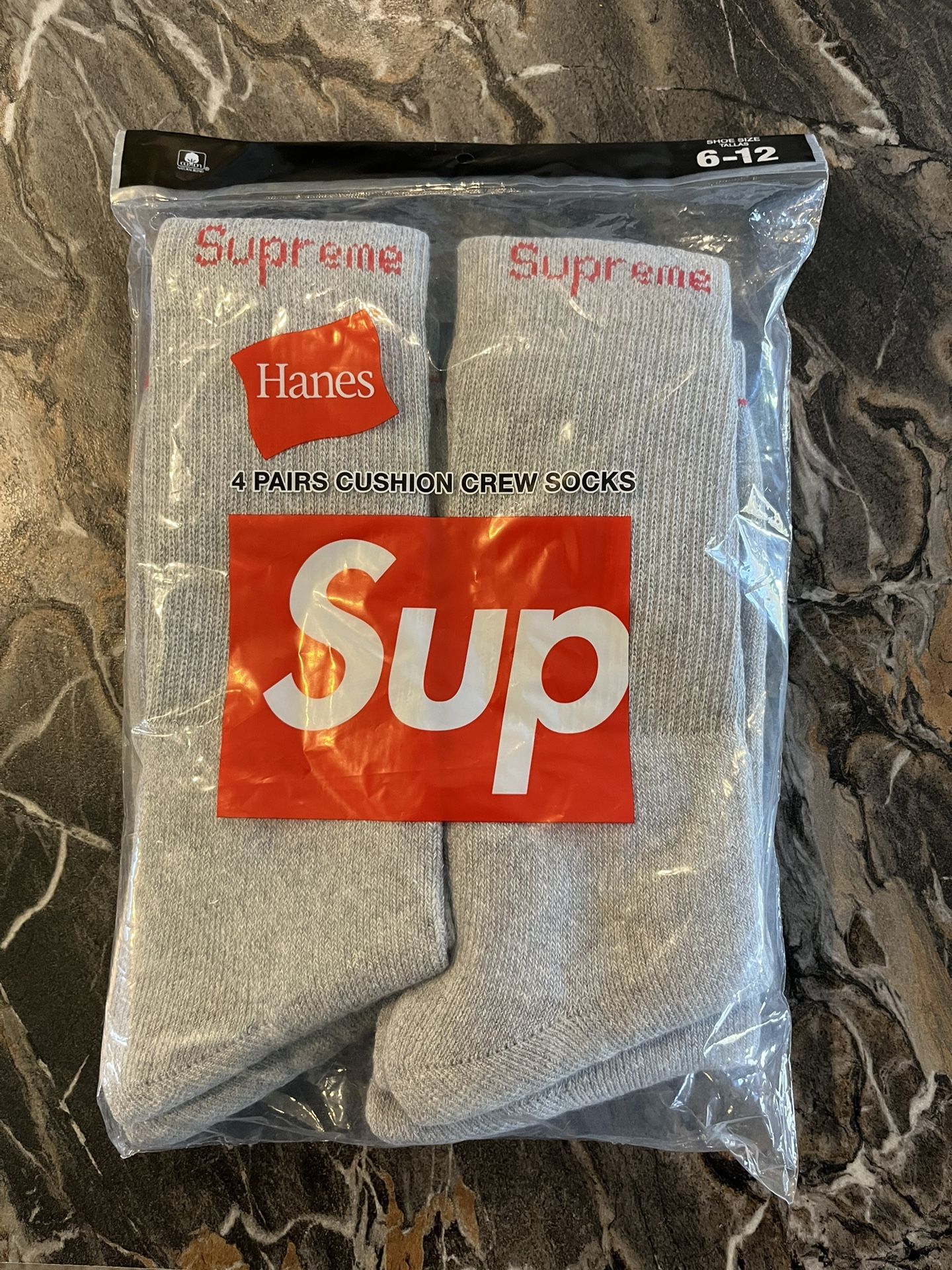 Supreme Socks 4 Pack 