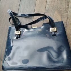 Lewis vintage patent leather purse 