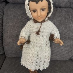 Baby Jesus Handcrafted Porcelain Doll