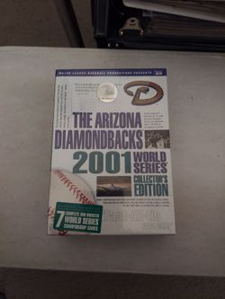 2001 AZ . D-BACKS WORLD SERIES COLLECTOR'S EDITION 7 DVD DISC SET.