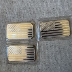 American flag 1 ounce bars