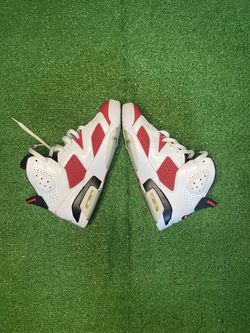 Air Jordan Retro Carmine 6s Slightly Worn With Shoe Box Size 8 for
