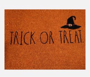 Rae Dunn Trick or Trick Doormat