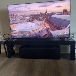 TV Stand With LED Lights