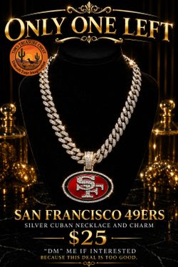 20inch 49ers Necklace and Pendant