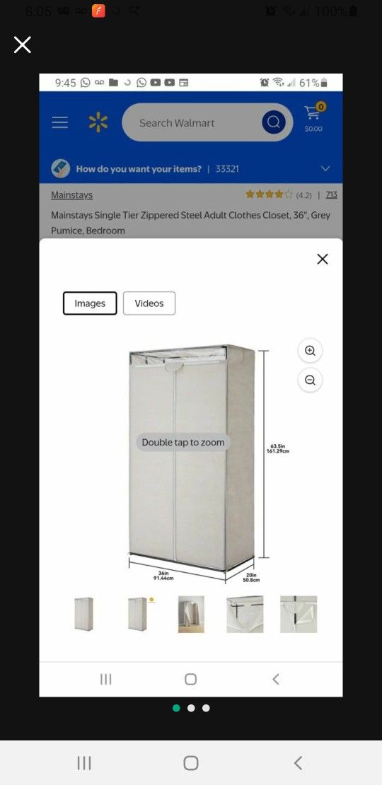 **Reserved**Free Canvas Portable Closets**dismantled** Must Take All