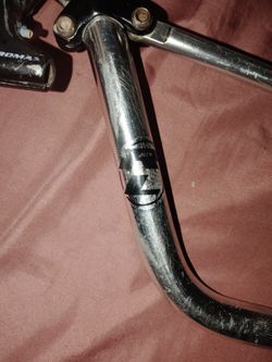 Redline multi piece handlebars