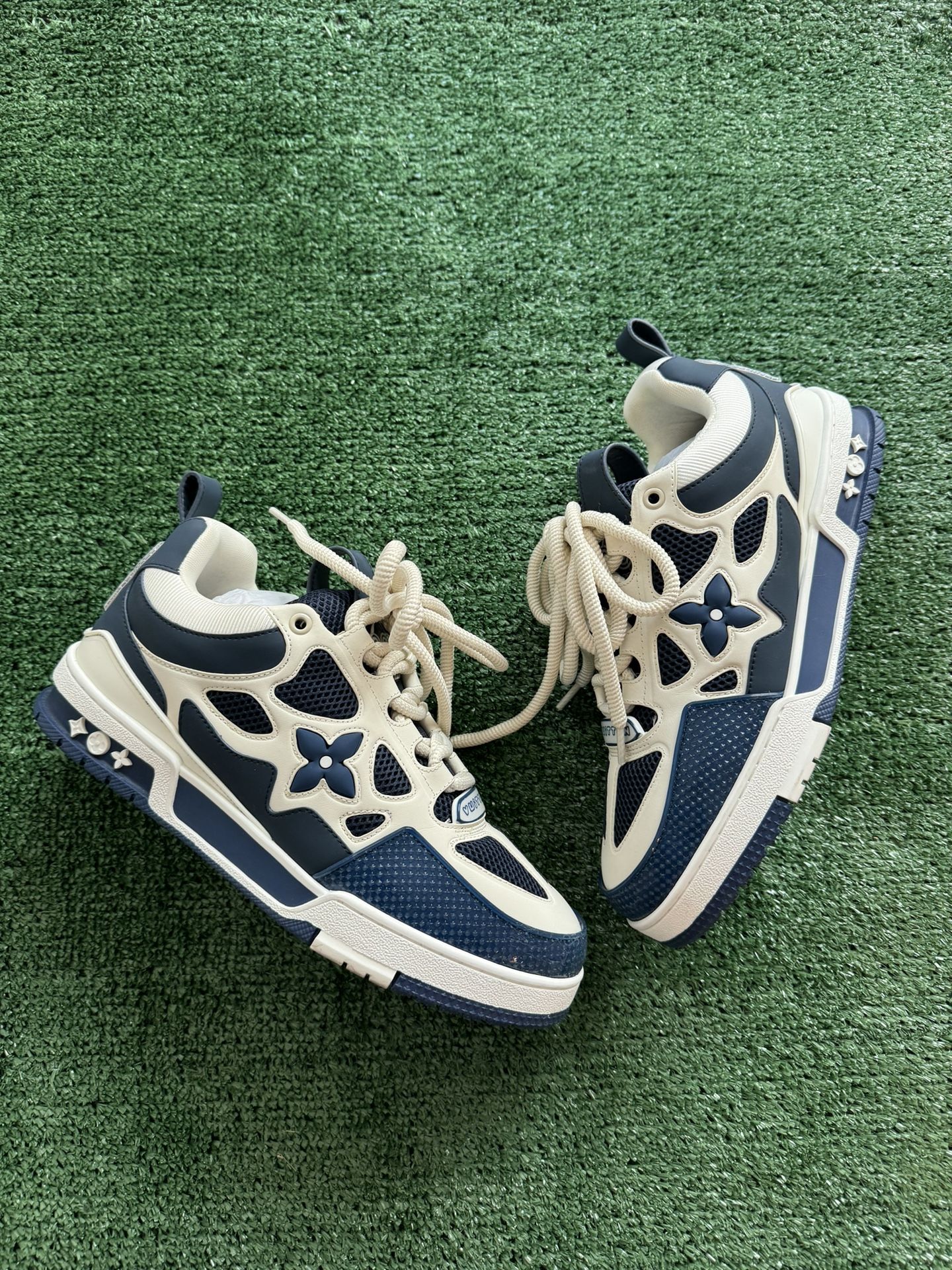 Louis Vuitton Skate Sneakers White/Navy