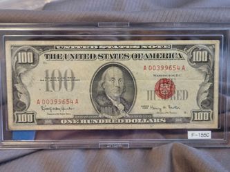 1966 US $100 bill