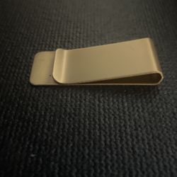 Money Clip (Gold Plated)