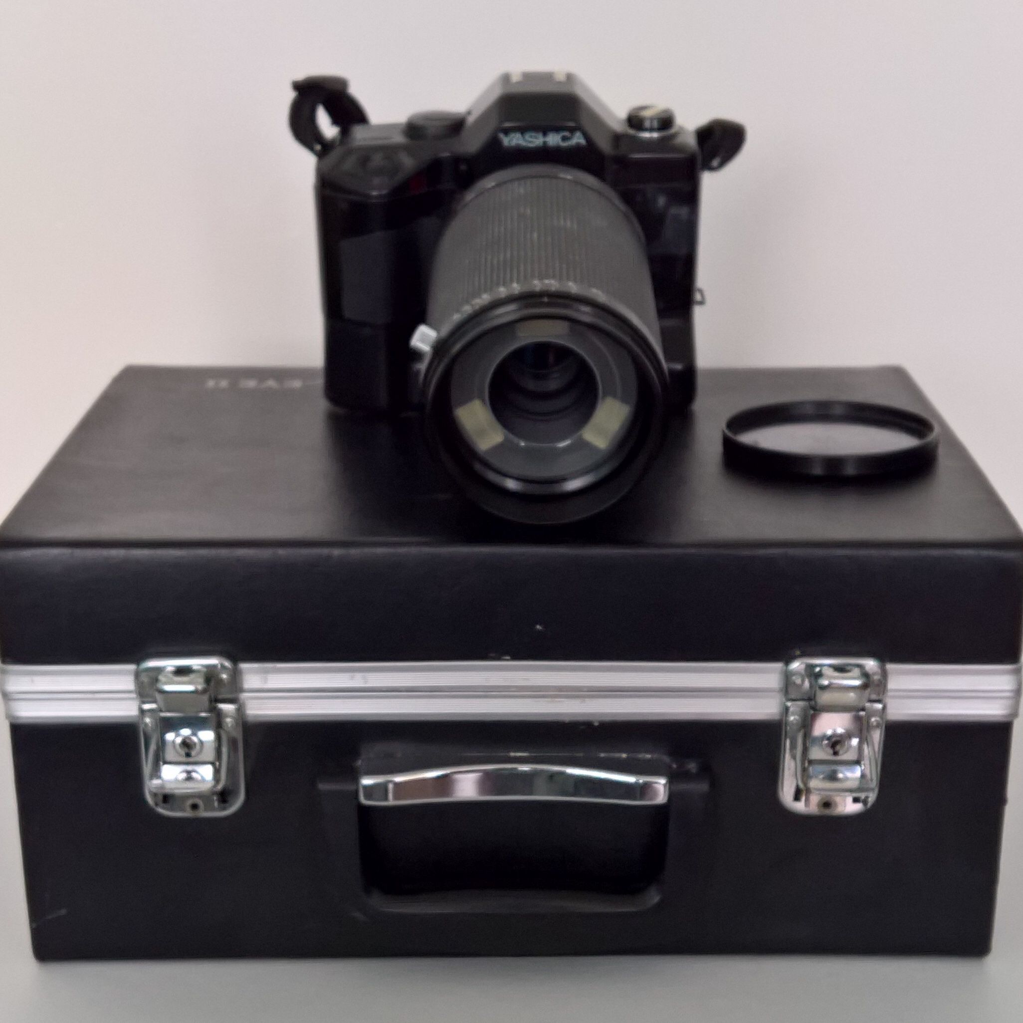 Yashica Dental Eye II Vintage Film Camera with Case and Strap 