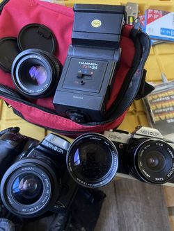 Minolta  35 MM Cameras 