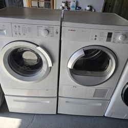 Washer And Dryer Set Bosch W-24inch 