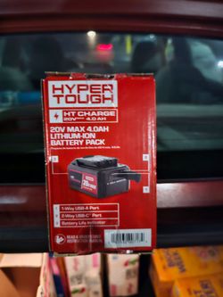 Hyper Tough 20V Max 4.0Ah Lithium-Ion Battery Pack