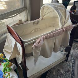 Bassinet And Changing Table