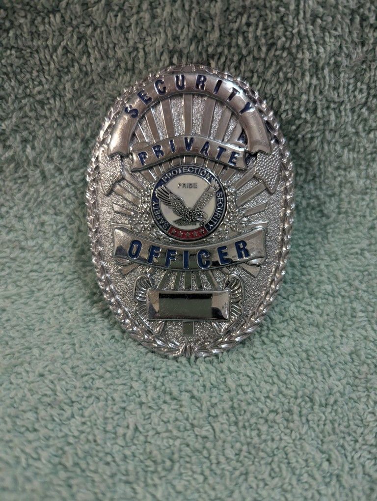 Security Officer Badge