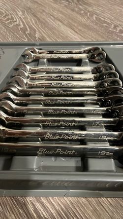 Blue-Point Metric Ratcheting Wrench Set