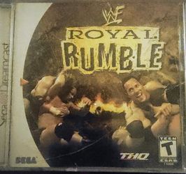 WWF ROYAL RUMBLE Sega Dream Cast