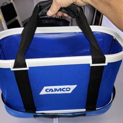 Camco Collapsible Water Bucket/ Ice Chest/Trash Can Or Fish Holder
