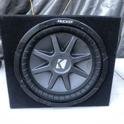 12 Inch Kicker CVR Subwoofer Box 800 Watts Maximum Power