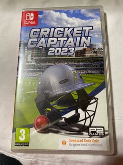 Cricket Captain 2023 Nintendo Switch