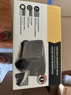 Portable Generator Cover