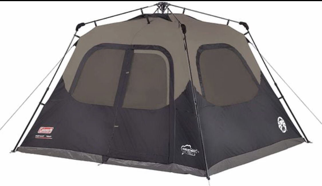 Cabin Tent wCabin Tent for Camping Sets Up in 60 Seconds